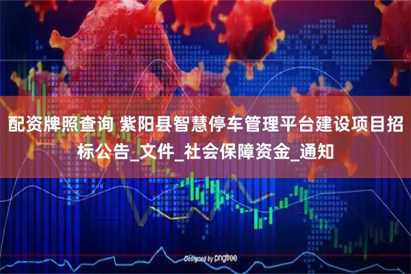 配资牌照查询 紫阳县智慧停车管理平台建设项目招标公告_文件_社会保障资金_通知